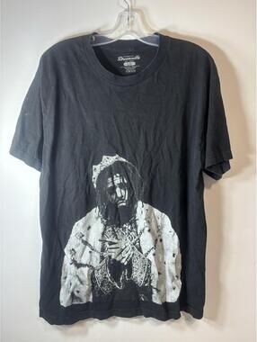 J Cole KOD Dreamville Official Tour Shirt Men’s Large Black All Over Print
